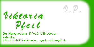 viktoria pfeil business card